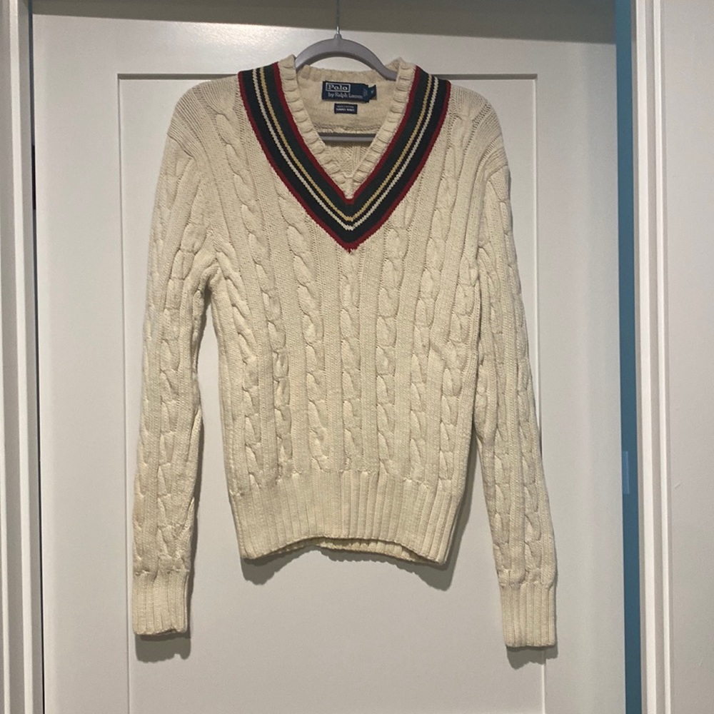 Polo Ralph Lauren Hand Knit Cable Knit Sweater